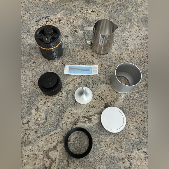 58mm Coffee Espresso Tamper Blind Dosing Cup Funnel Needle Distribution WDT Tool - Picture 3 of 6